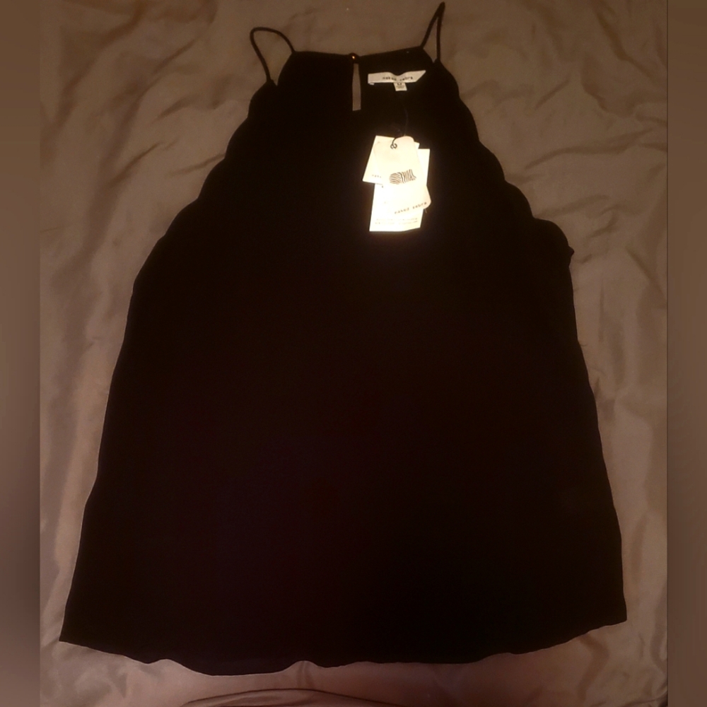 NWT Naked Zebra Tank Top (Black)